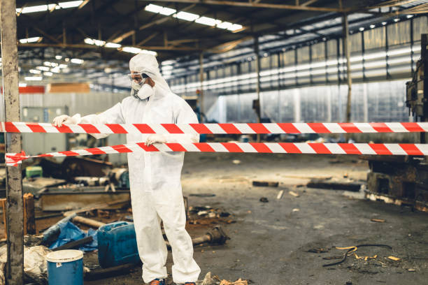 Professional Unattended Death Cleanup technician working in Acworth, NH